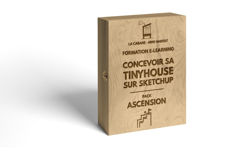 boite formation tinyhouse sketchup