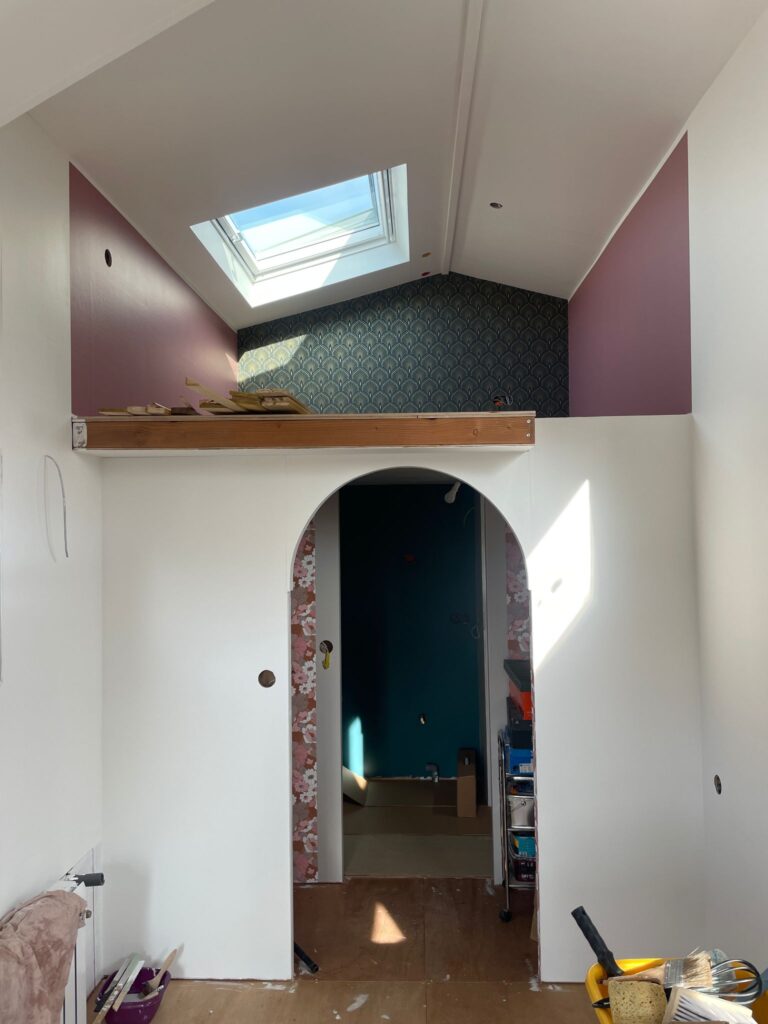 tiny house en construction