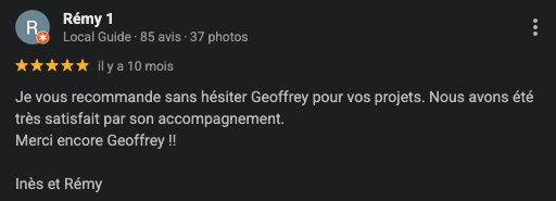 avis accompagnement et stage tiny house 5 étoiles